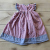 Bella Bliss Pink & Blue Smocked Dress