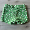 Mini Boden Green Internal Adjustable Tab Polka Dot Shorts