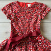 Crewcuts Red Heart Pattern Dress