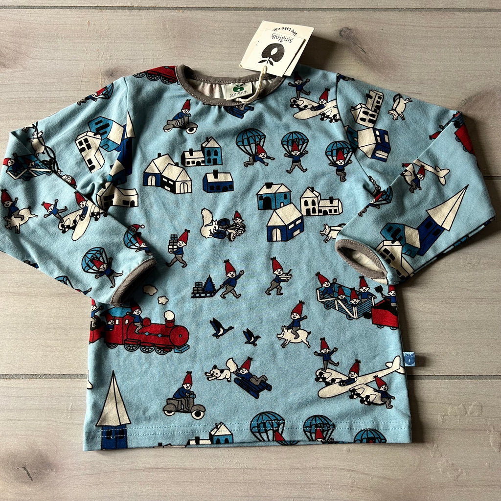 NWT Smafolk Gnome Organic Cotton Shirt