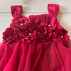 Biscotti Red Tulle Floral Dress