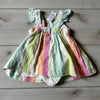 NWT Baby Gap Linen Striped Dress & Bloomer