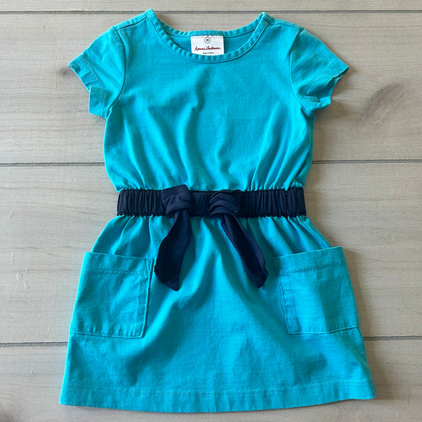 Hanna Andersson Blue Pocket Dress