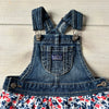 Jordache Denim Ruffle Overall Dress