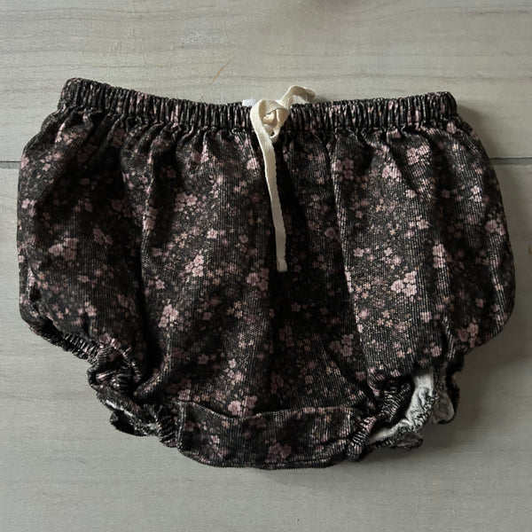 Jamie Kay Organic Cotton Corduory Floral Bloomer Shortie