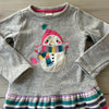 Gymboree Snowman Applique Sweatshirt Dress