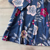 NWT Tea Collection Blue Floral Cotton Dress