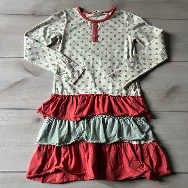 Swanky Baby VIntage Polka Dot Ruffle Dress