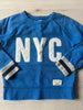 Gap Kids Blue Embroidered NYC Sweatshirt
