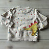 Mini Boden Dinosaur Applique Sweatshirt