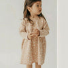 Jamie Kay Peach Daisy Organic Cotton Charlene Sweatshirt Dress