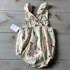 NWT H&M Floral Crossback Bubble Romper