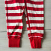NWT Hanna Andersson Organic Cotton Red Striped Footless Sleeper