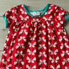 Hanna Andersson Red Butterfly Print Cotton Dress