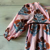 Pink Chicken Pink Floral Romper