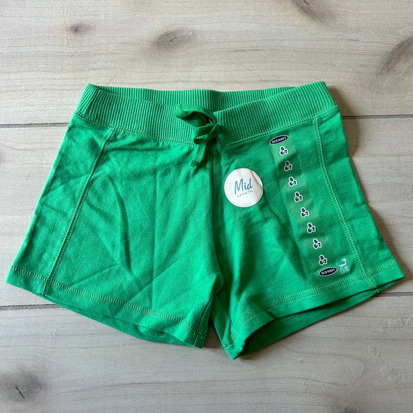 NWT Old Navy Green Drawstring Waist Mid Length Cotton Shorts