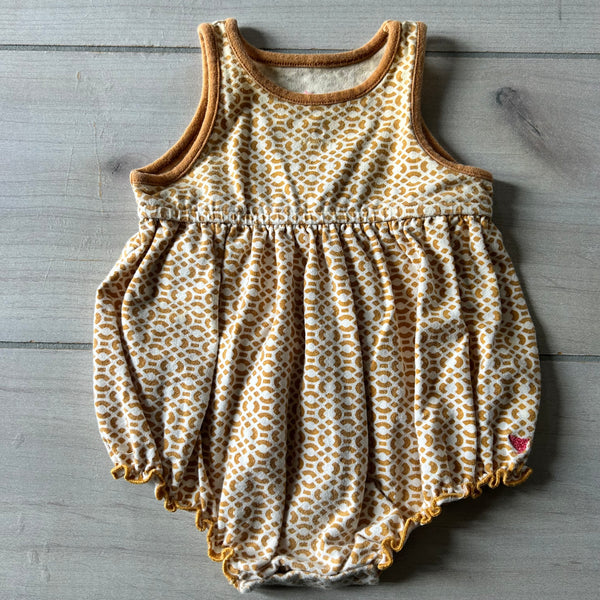 Pink Chicken Bubble Romper
