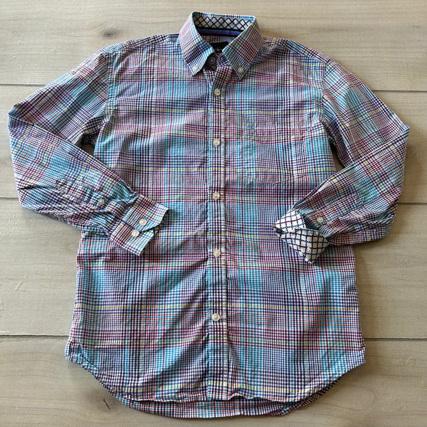 Taylorbyrd Plaid Multicolor Button Down Shirt
