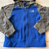 The North Face Blue Fleece Zipper Jacket
