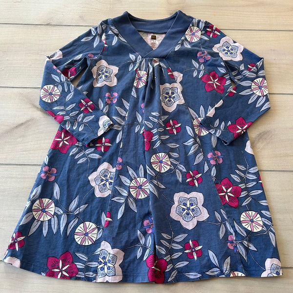 Tea Collection Blue Floral Dress