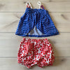 Mud Pie Blue Crab Short Outfit