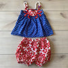 Mud Pie Blue Crab Short Outfit