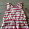 NWT Baby Gap Pink Striped Cotton Bubble Romper