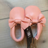 NEW Romirus Pink Faux Leather Moccasins