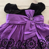 NEW Jona Michele Purple & Black Sparkl Floral Dress