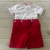 NEW Carriage Boutiques Firetruck Smocked Romper