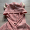 Genuine Kids Pink Hooded Bear Ear Sweater Cape - Sweet Pea & Teddy