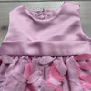 Princess Faith Pink Polyester Silky Feather Dress - Sweet Pea & Teddy