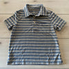 Vineyard Vines Gray & Blue Striped Polo Shirt