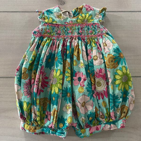 Marco & Lizzy Floral Bubble Romper