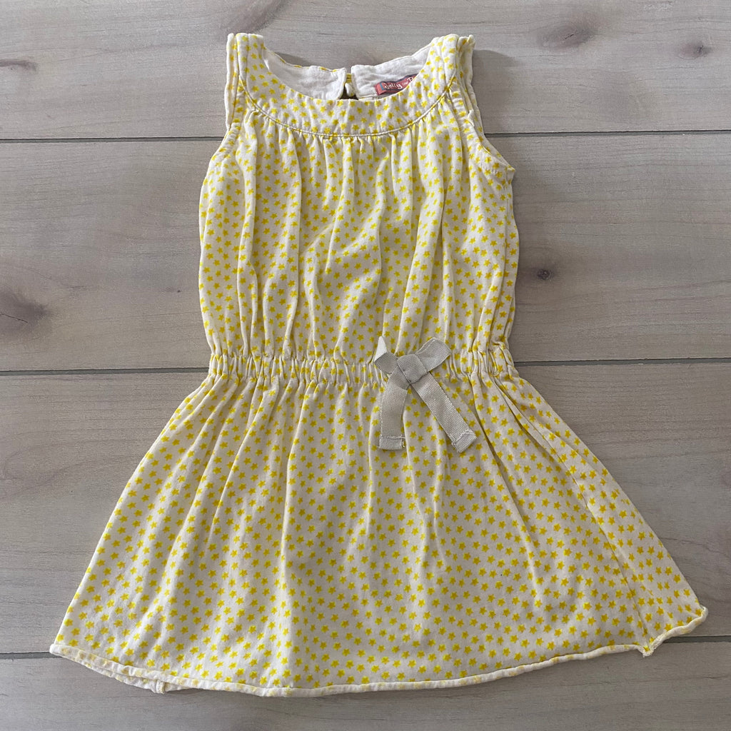 Jelly the Pug Yellow Star Dress Tunic Top
