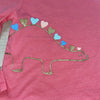 NEW Carter's Dinosaur Sparkle Pink Cotton Shirt - Sweet Pea & Teddy