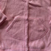 NEW Paige Lauren Organic Cotton Pink Thermal Cardigan