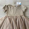 NWT Mayoral Brown Velour Top & Tulle Bottom Dress