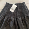 NEW Zara Black Faux Leather Skirt