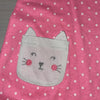 NEW Lightning Bug Pink Polka Dot Kitty Pocket Dress & Cover - Sweet Pea & Teddy