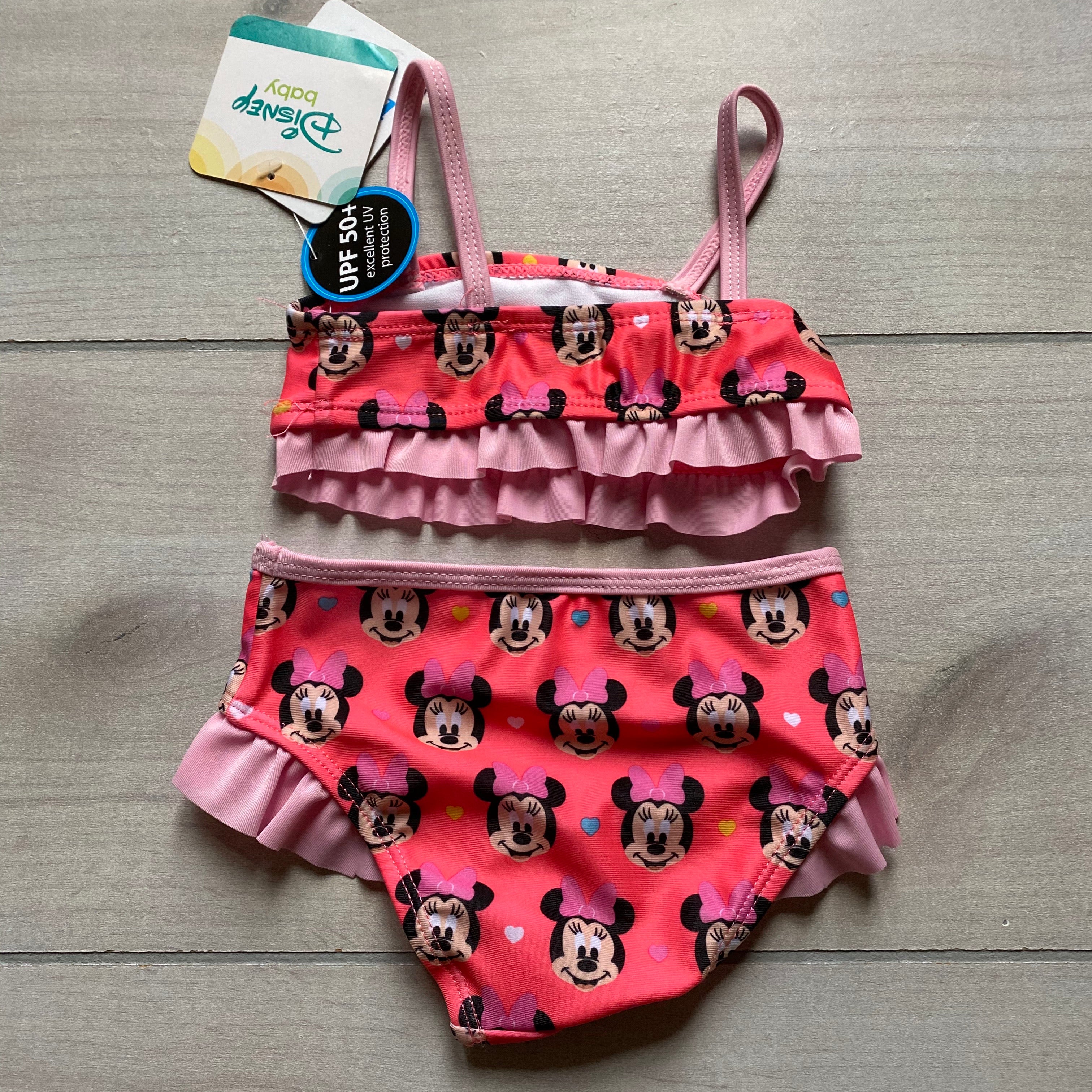 NEW Disney Minnie Mouse 2 Piece Swimsuit – Sweet Pea & Teddy