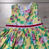 Nannette Yellow Floral Dress