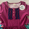 NEW Wildflowers Berry Polka Dot Pocket Dress