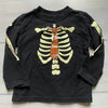 Skeleton Tie Black Halloween Shirt - Sweet Pea & Teddy