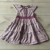 Tea Collection Purple Floral Twirl Front Dress