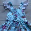 Eleanor Rose Blue Floral Dress