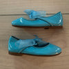 NEW Papanatas Patent Blue Bow Tie Shoes