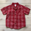 Gymboree Red Plaid Short Sleeve Button Down Shirt - Sweet Pea & Teddy