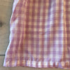 Southern Sunshine Purple Gingham Cotton Dress