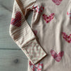 NWT Matilda Jane Fairy Dust All Over Heart Print Pajama Set